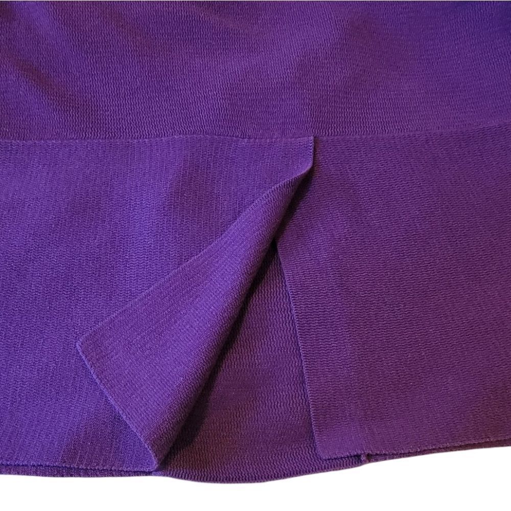 Talbots Vibrant Purple Open Women's Cardigan Size 1X - Picture 6 of 6